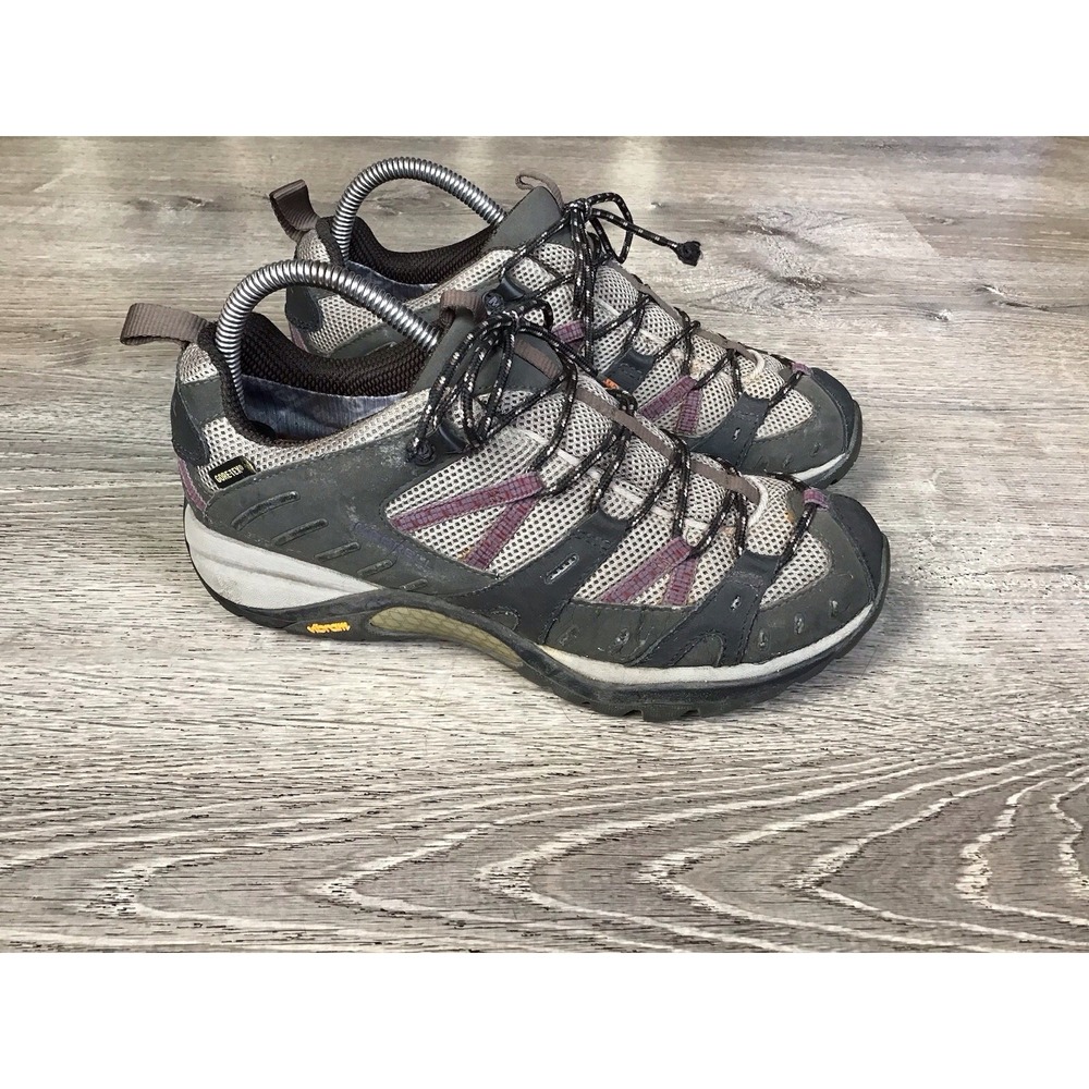 Merrell Siren Sport Goretex XcR Gray Women's 9 Trail Running Hiking Shoes J13190
